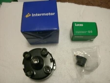 MGB , MIDGET , SPITFIRE , TR7 DISTRIBUTOR CAP & ROTOR , MADE IN ENGLAND TOP QUAL