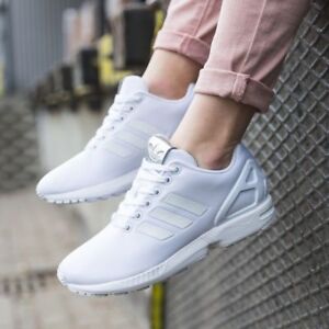 adidas zx flux white womens