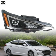 Replacement Projector Halogen Headlight For 2019-2020 Hyundai Elantra Right Side