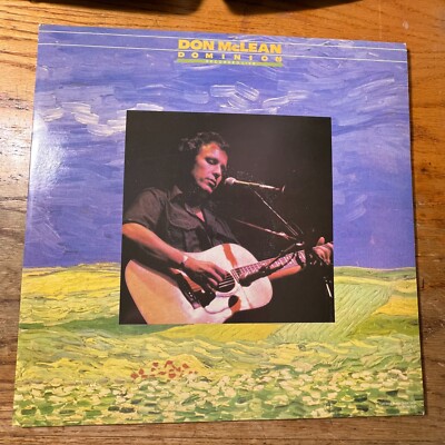 RARE LP VINYL ALBUM:  Don McLean PROMO Double Live Album Dominion (FH)