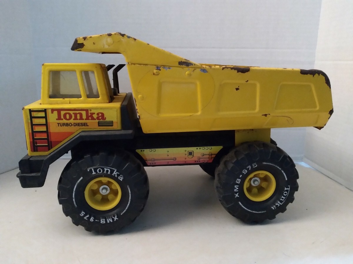 Vintage Tonka Turbo Diesel Dump Truck XMB-975. Steel | eBay