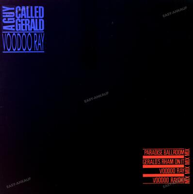 A Guy Called Gerald - Voodoo Ray Maxi (VG+/VG+) '