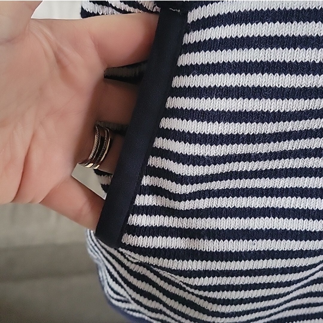 Tommy Hilfiger Womens Small ATHLUX Athletic Striped Zip Up Puffer Vest Hooded thumbnail 3