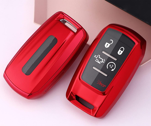 Key Fob Cover for 2019 2020 2021 Dodge Ram 1500 Accessories - Picture 3 of 5