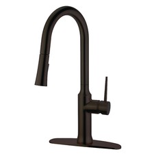 LS2725NYL Single-Handle Pull-Down Kitchen Faucet, Oil Rubbed Bronze, Bronze