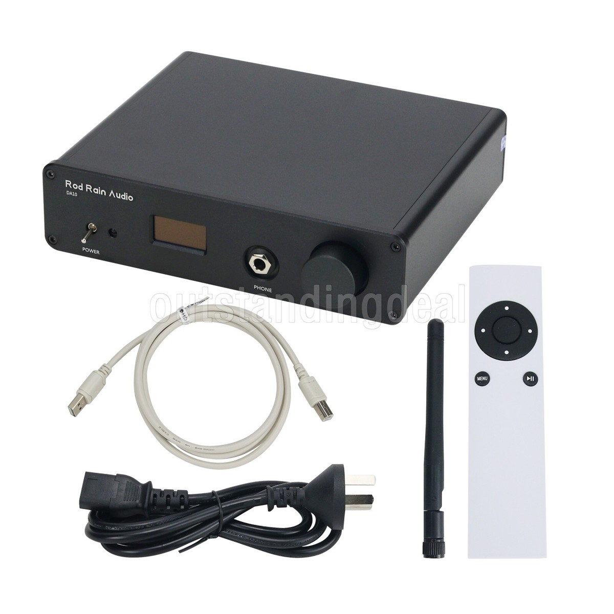 Rod Rain Audio DA10 BT5.1 Bluetooth USB DAC Headphone Amplifier