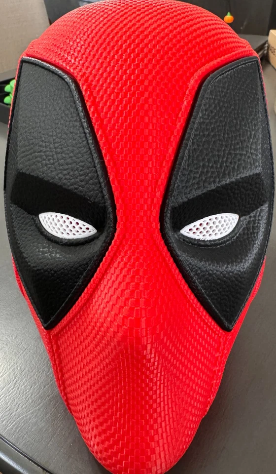 Deadpool Screen Accurate Cosplay Wearable Helmet - Textured Version - Image 2 of 4