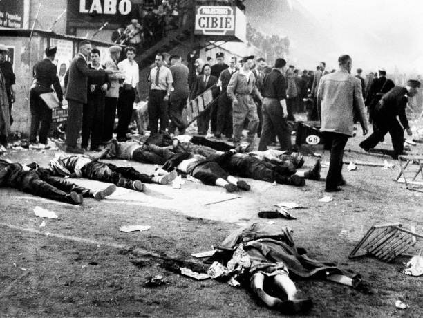 The Le Mans disaster 11th June during 24 Hours Le Mans motor - 1955 Old Photo 7