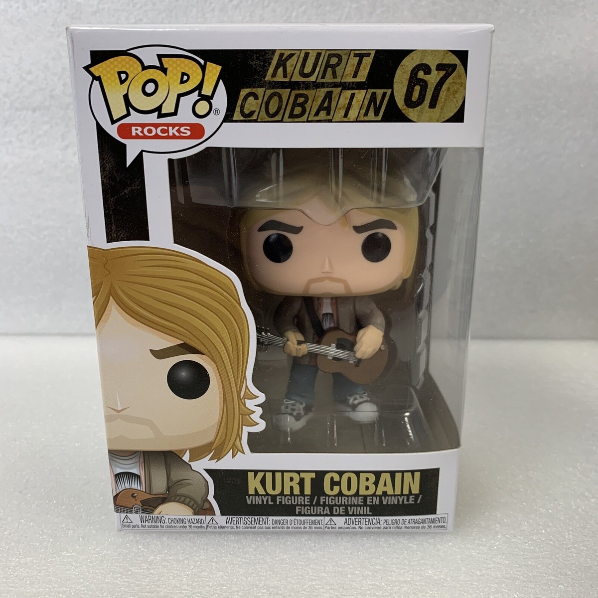 コミック・アニメ Funko POP! Rocks Kurt Cobain Amazon.com: Funko Pop! Rocks: Kurt Cobain Nirvana - MTV's