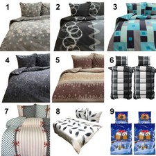 Winter Bettwäsche Thermo Fleece Bettbezug Deckenbezug Garnitur Set in 5 Größen 