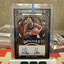 2021-22 Panini Obsidian - Galaxy Autographs #GA-DVS Devin Vassell 7/50