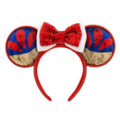 Disney Shanghai Light Up Princess Snow White Ears Headband DLR/WDW - Snow White Inspired Sequin Ear Headband  main image 4