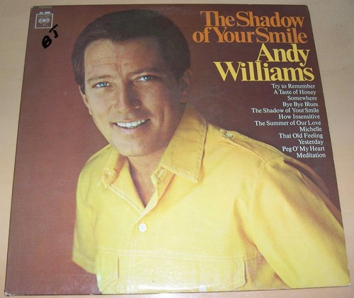 ANDY WILLIAMS - The Shadow of Your Smile (LP, 1966) VG - 第 1/1 張圖片