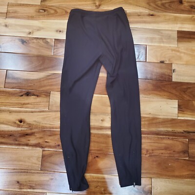 Patagonia Base Layer Compression Pants Womens S Black Joggers Hiking Biking 