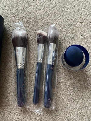 New Lookfantastic 3 Piece Brush Set Makeup Brush Sets Brushes Sponge Blender