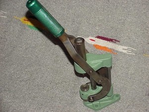 RCBS 12 gauge shotshell sizer & deprimer press vintage reloading free ship