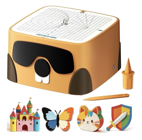 Cardboard Cutter for Kids, Safe DIY Tool Kit for Creativity Projects 3D Models