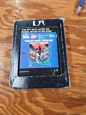 The Spy Who Loved Me Original Motion Picture Score (8 Track Tape, 1977, UA)