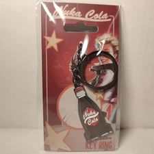 Fallout Nuka Cola Keychain Limited Edition Official Collectible Metal Keyring