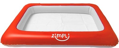 Zimpli Kids Aufblasbares Spieltablett Kinder Sandbox Tragbarer Tisch, Perfekte