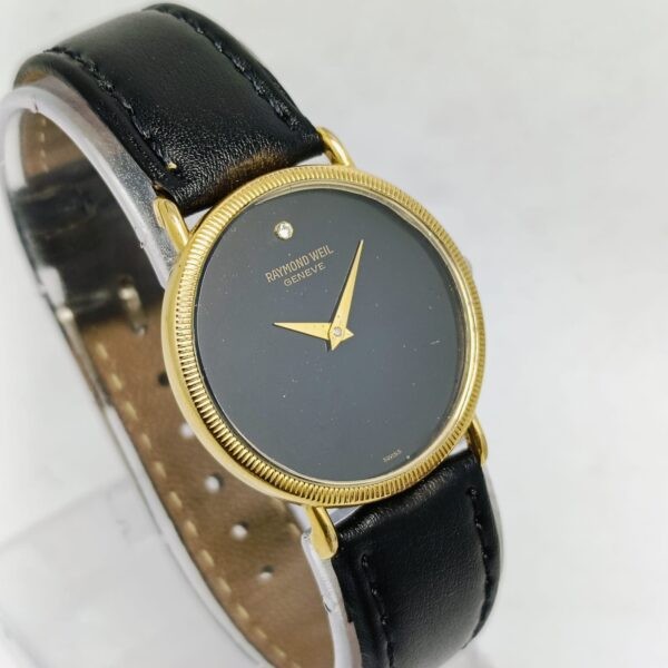 Vintage Raymond Weil Geneve Ref#7009 Goldplated Handwind Mens
