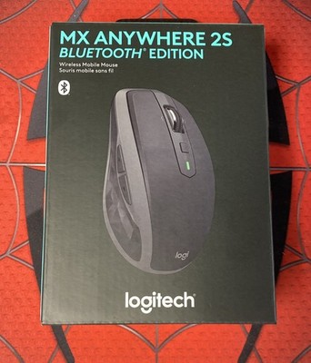 Logitech MX Anywhere 2S Bluetooth Wireless Mouse for Mac & Windows, Rechargeable