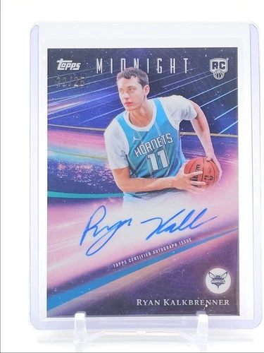 RYAN KALKBRENNER 2025-26 TOPPS MIDNIGHT ROOKIE MOONRISE RC AUTO /25 Q3668