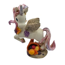 Rainbow Dreams Monthly Collection Unicorn Figurine Autumns Bounty