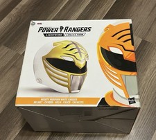 Hasbro Mighty Morphin Power Rangers Lightning Collection White Ranger Helmet