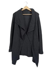 Marc O'Polo Strickjacke Damen Gr. 36/S Grau Casual Wolle Kaschmir