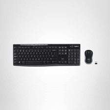 Logitech MK270 Wireless Keyboard Mouse Combo 2.4GHz for PC Laptop Black