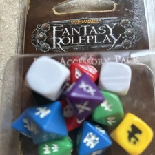 WARHAMMER FANTASY ROLE PLAY DICE ACCESSORY PK