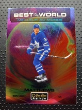 2020-21 O-Pee-Chee Platinum Best In The World #BW-4 Auston Matthews