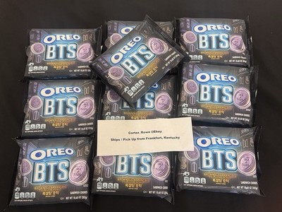 10 PACKS OF OREO LIMITED EDITION BTS BROWN SUGAR PANCAKE