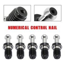 5Pcs CAT40 45 0.589" Degree Pull Stud Retention Knob Fits HAAS CAT CNC Silver