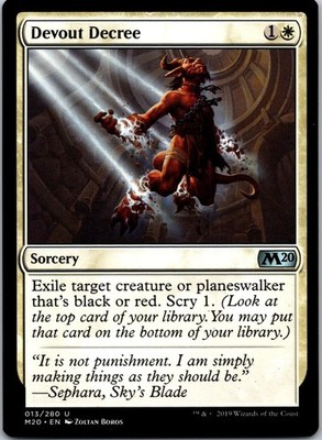 Devout Decree Core Set 2020 Regular