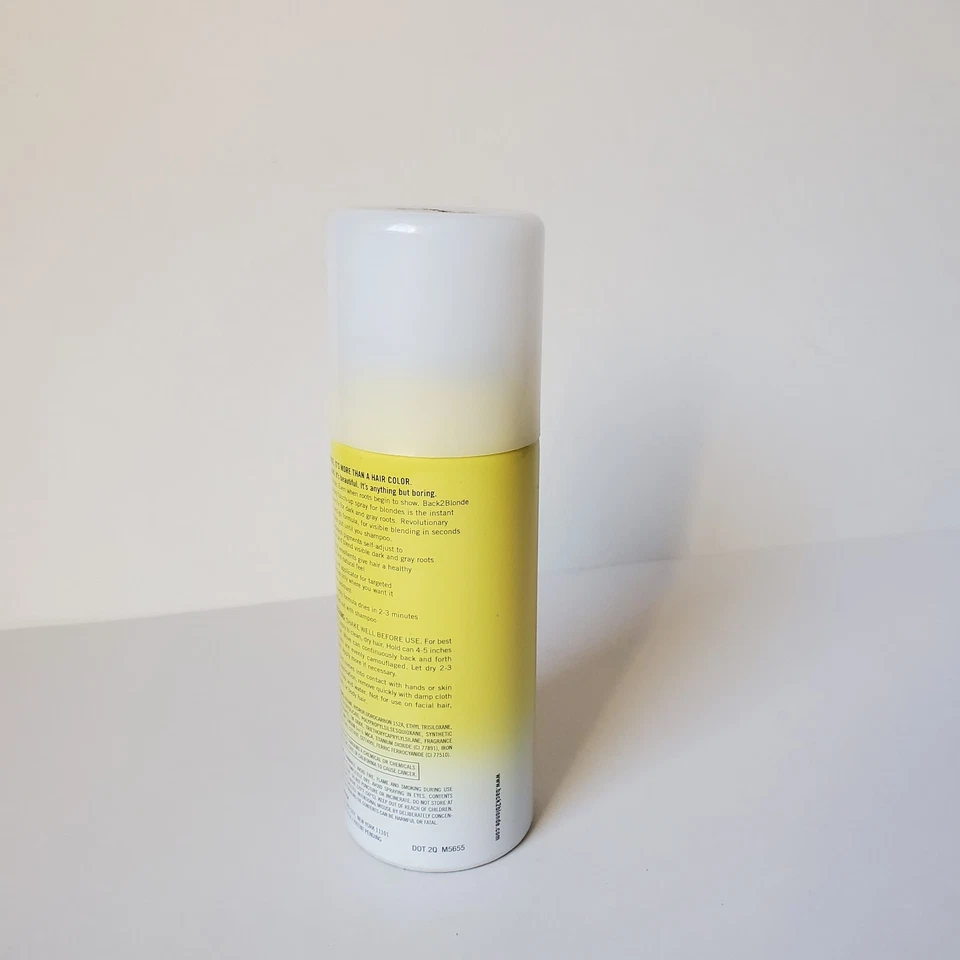 Everpro BACK 2 RUBIO Solución Instantánea Temporal para Raíces Oscuras Rubio Medio Lata 4oz Foto 3 de 4