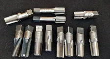 12 Pieces ~  3/8"-18 NPT Taper Pipe Tap ~ USA & Japan Made HSS