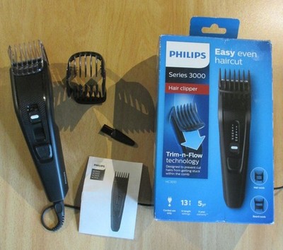 PHILIPS Series 3000 Hair Clipper Typ HC3510 / Haarschneider m. OVP