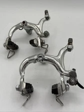 Vintage Shimano 600 Arabesque Brake Caliper Set Side Pull Race 1980s  Complete