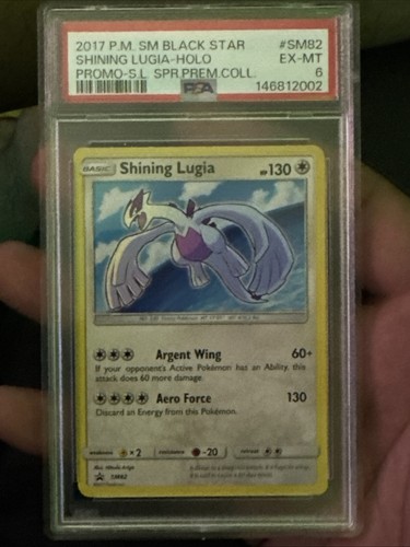 Shining Lugia graded PSA 6 for sale on eBay