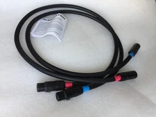 Monster Cable M-Sigma M∑2000 audio Balanced XLR interconnect cable 1m pair