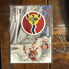 2022 Topps Series 1 - City Flag Patch Commemorative Relics Nolan Arenado