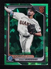 2024 Bowman Sapphire Chrome Prospects Green 62/99 Ryan Vanderhei #BCP-15 1j7t