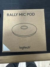 Logitech Rally Mic Pod - Four Omnidirectional Beamforming Microphones, AI filter