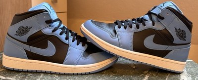 Nike Air Jordan 1 mid University Blue Black