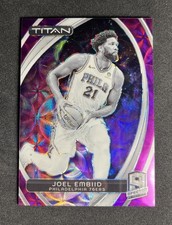 2023-24 Panini Spectra - Titan Joel Embiid #28 Purple Scope Prizm /15