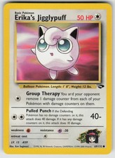 Erika's Jigglypuff 69/132 Common Gym Challenge Pokemon Unlimited Lightly Played on eBay