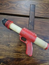 Ack-Ack Inc Astro Fun Gun 7 Plastic Ball Repeater Toy Vintage NOS Space Age