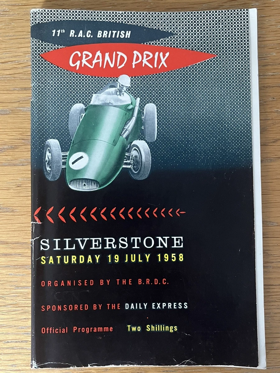 Programme Original Grand Prix De Monaco 1958 - Vintage Collection